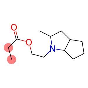 Propionic acid 2-(2-methyloctahydrocyclopenta[b]pyrrol-1-yl)ethyl ester