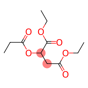 2-Propionyloxysuccinic acid diethyl ester