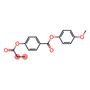 Propionic acid 4-[(4-methoxyphenoxy)carbonyl]phenyl ester