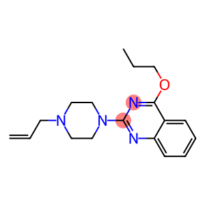 2-[4-(2-Propenyl)-1-piperazinyl]-4-propyloxyquinazoline