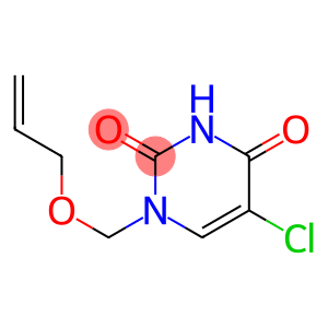 1-(2-Propenyloxymethyl)-5-chlorouracil