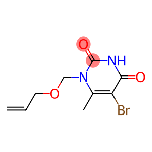 1-(2-Propenyloxymethyl)-5-bromo-6-methyluracil