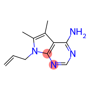 7-(2-Propenyl)-5,6-dimethyl-7H-pyrrolo[2,3-d]pyrimidin-4-amine