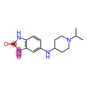 5-{[1-(propan-2-yl)piperidin-4-yl]amino}-2,3-dihydro-1H-1,3-benzodiazol-2-one