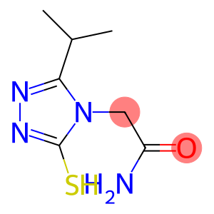 2-[3-(propan-2-yl)-5-sulfanyl-4H-1,2,4-triazol-4-yl]acetamide