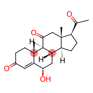 4-PREGNEN-6-BETA-OL-3,11,20-TRIONE