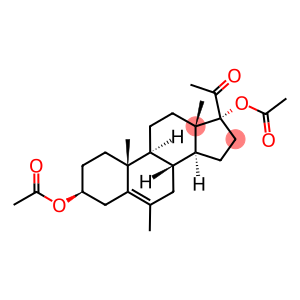 5-PREGNEN-6-METHYL-3-BETA, 17-DIOL-20-ONE DIACETATE