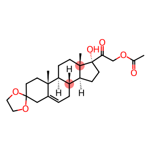 5-PREGNEN-17,21-DIOL-3,20-DIONE 21-ACETATE 3-ETHYLENEKETAL