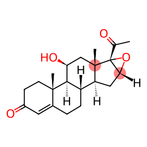 4-PREGNEN-16ALPHA,17ALPHA-EPOXY-11BETA-OL-3,20-DIONE