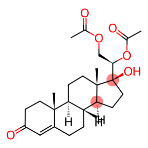 4-PREGNEN-17,20-BETA, 21-TRIOL-3-ONE 20,21-DIACETATE