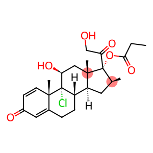 1,4-PREGNADIEN-9-ALPHA-CHLORO-16-BETA-METHYL-11-BETA, 17,21-TRIOL-3,20-DIONE17-PROPIONATE