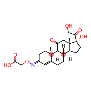 4-PREGNEN-17,21-DIOL-3,11,20-TRIONE 3-CARBOXYMETHYLOXIME : BSA