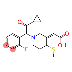 2-[1-[2-Cyclopropyl-1-(2-fluorophenyl)-2-oxoethyl]-4-(Methyl-d3-thio)-3-piperidinylidene]acetic Acid