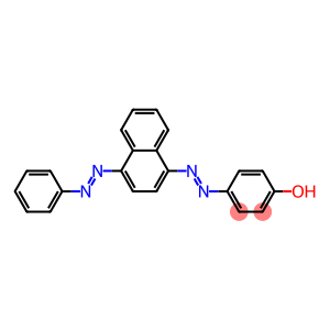 p-[[4-(phenylazo)-1-naphthyl]azo]phenol