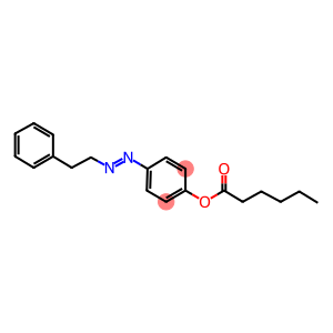 P-PHENETHYLAZOPHENYL HEXANOATE