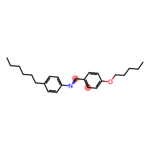 P-PENTYLOXYBENZYLIDENE P-HEXYLANILINE