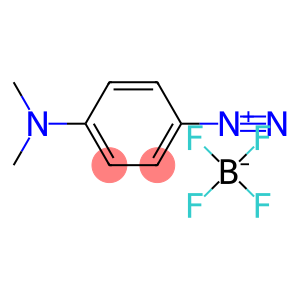 p-(N-N-dimethylamino)-benzendiazonium fluoroborate