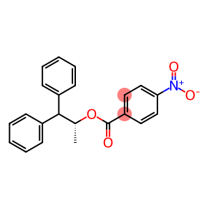 (-)-p-Nitrobenzoic acid (R)-2,2-diphenyl-1-methylethyl ester