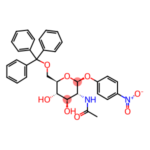 P-NITROPHENYL 2-ACETAMIDO-2-DEOXY-6-O-TRITYL-BETA-D-GLUCOPYRANOSIDE