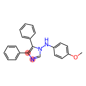 1-(p-Methoxyphenylamino)-4,5-diphenyl-1H-imidazole