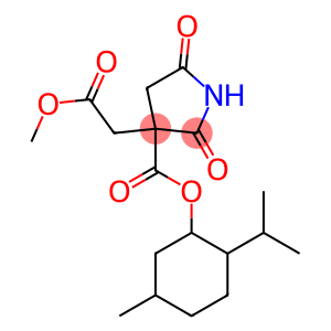 P-MENTH-3-YL3-(METHOXYCARBONYLMETHYL)-2,5-DIOXO-3-PYRROLIDINECARBOXYLATE