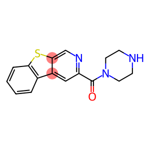 3-(1-Piperazinylcarbonyl)[1]benzothieno[2,3-c]pyridine