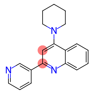 4-(1-Piperidinyl)-2-(3-pyridinyl)quinoline