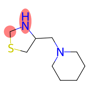 4-(piperidin-1-ylmethyl)-1,3-thiazolidine