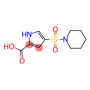 4-(piperidin-1-ylsulfonyl)-1H-pyrrole-2-carboxylic acid