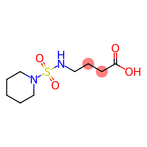 4-[(piperidine-1-sulfonyl)amino]butanoic acid