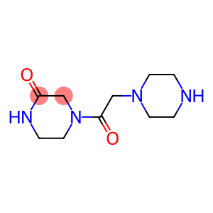 4-[2-(piperazin-1-yl)acetyl]piperazin-2-one