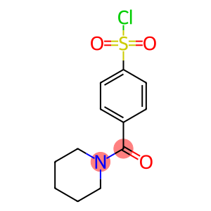 4-(piperidin-1-ylcarbonyl)benzene-1-sulfonyl chloride