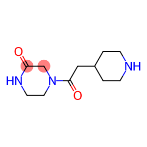 4-(piperidin-4-ylacetyl)piperazin-2-one