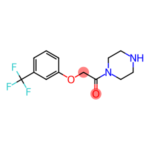 1-(piperazin-1-yl)-2-[3-(trifluoromethyl)phenoxy]ethan-1-one