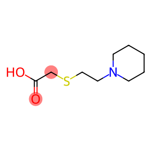 2-{[2-(piperidin-1-yl)ethyl]sulfanyl}acetic acid