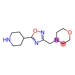 4-(5-Piperidin-4-yl-[1,2,4]oxadiazol-3-ylmethyl)-morpholine