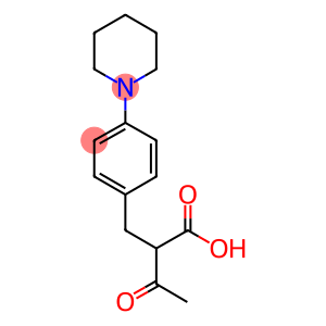 4-PIPERYDINOBENZYL ACETOACETIC ACID