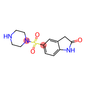 5-(PIPERAZINE-1-SULFONYL)-1,3-DIHYDRO-INDOL-2-ONE