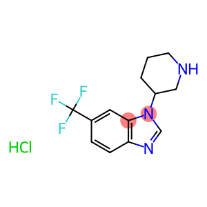 1-(PIPERIDIN-3-YL)-6-(TRIFLUOROMETHYL)-1H-BENZO[D]IMIDAZOLE HYDROCHLORIDE