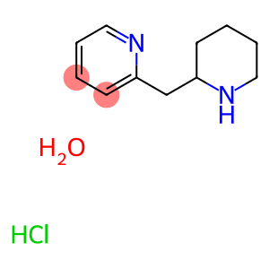 2-(2-PIPERIDINYLMETHYL)PYRIDINE MONOHYDRATE HYDROCHLORIDE