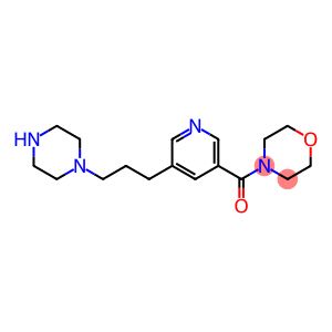 4-([5-(3-PIPERAZIN-1-YLPROPYL)PYRIDIN-3-YL]CARBONYL)MORPHOLINE