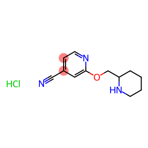 2-(哌啶-2-基甲氧基)-异烟腈盐酸盐