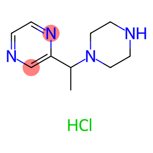 2-(1-(哌嗪-1-基)乙基)吡嗪盐酸盐