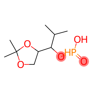 Phosphonic acid isopropyl[(2,2-dimethyl-1,3-dioxolan-4-yl)methyl] ester