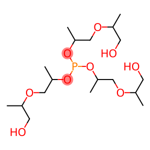 Phosphorous acid tris[2-(1-methyl-2-hydroxyethoxy)-1-methylethyl] ester