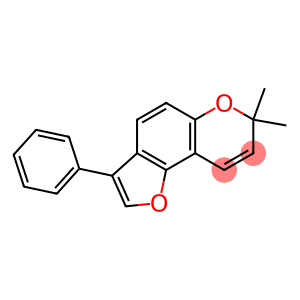 3-Phenyl-7,7-dimethyl-7H-furo[2,3-f][1]benzopyran