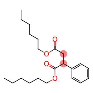 Phenylsuccinic acid dihexyl ester