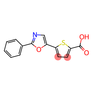 5-(2-Phenyloxazol-5-yl)thiophene-2-carboxylic acid