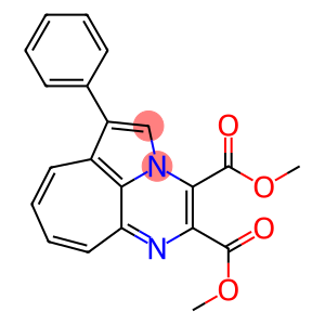 1-Phenyl-2a,5-diaza-2aH-benz[cd]azulene-3,4-dicarboxylic acid dimethyl ester