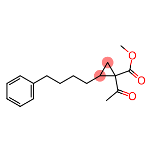 2-(4-Phenylbutyl)-1-acetylcyclopropane-1-carboxylic acid methyl ester